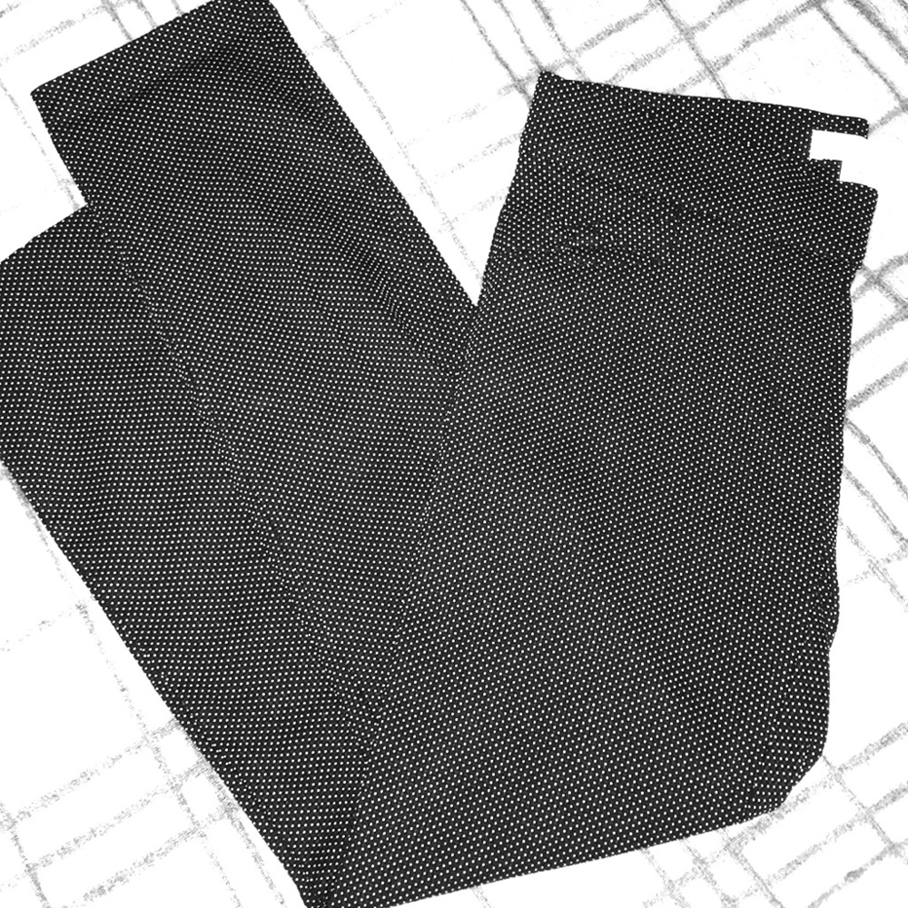 Polka-dot work pants